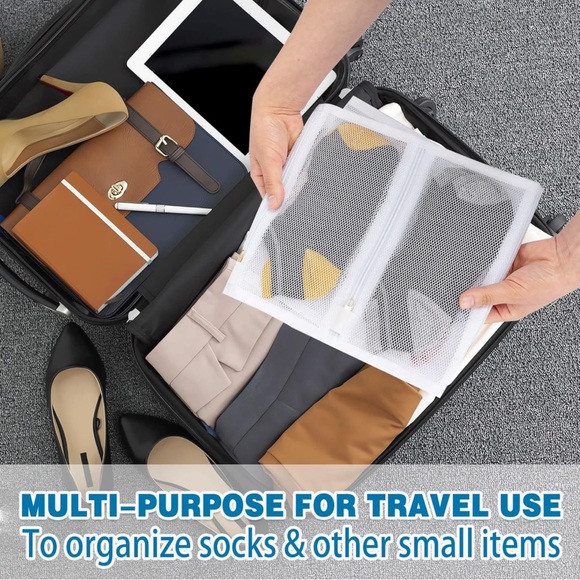 Socks mesh laundry bags - Picture 4 of 14